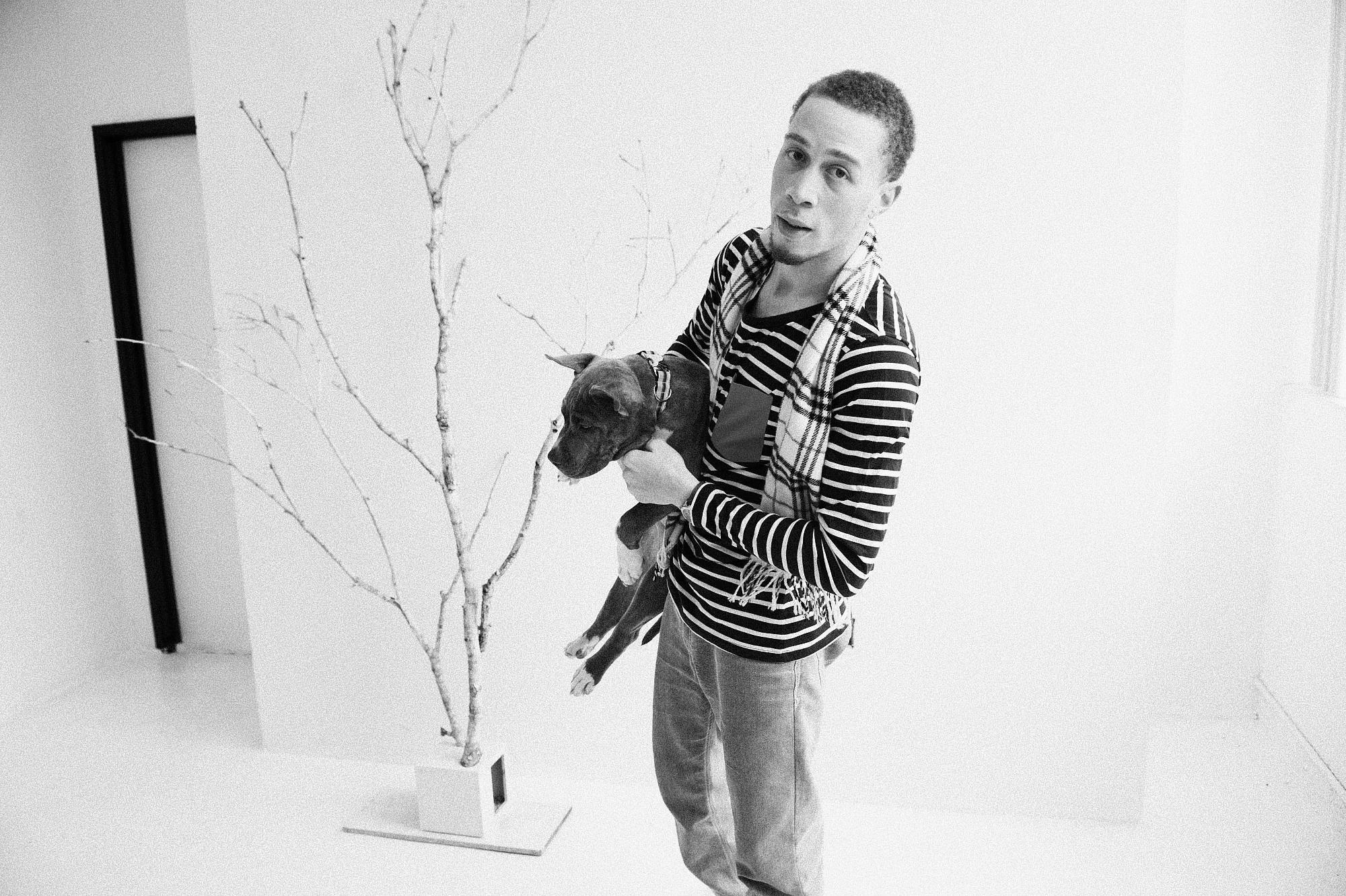 Atlanta based branding and design agency photographs a series for The Urban Animal Scientist on Men and Dogs
