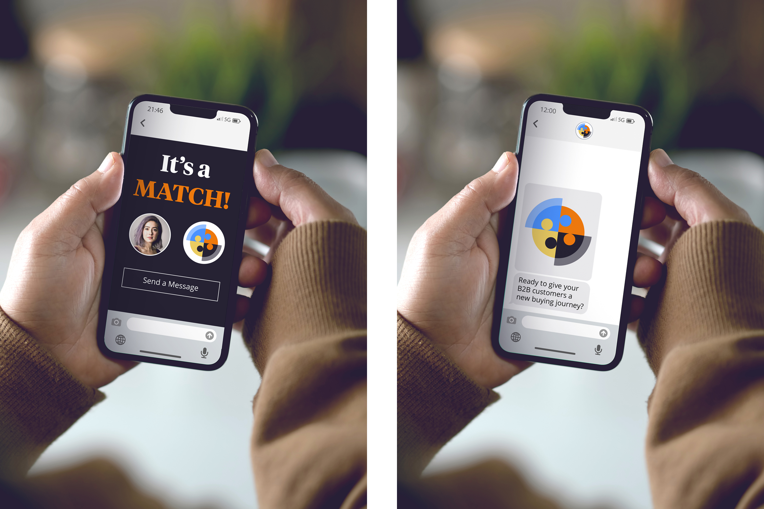  Throughout the collaboration process, I worked closely with the editorial team to understand the campaign's theme, messaging, and target demographic. We centered around the idea based on the trials and tribulations of online dating as a metaphor for