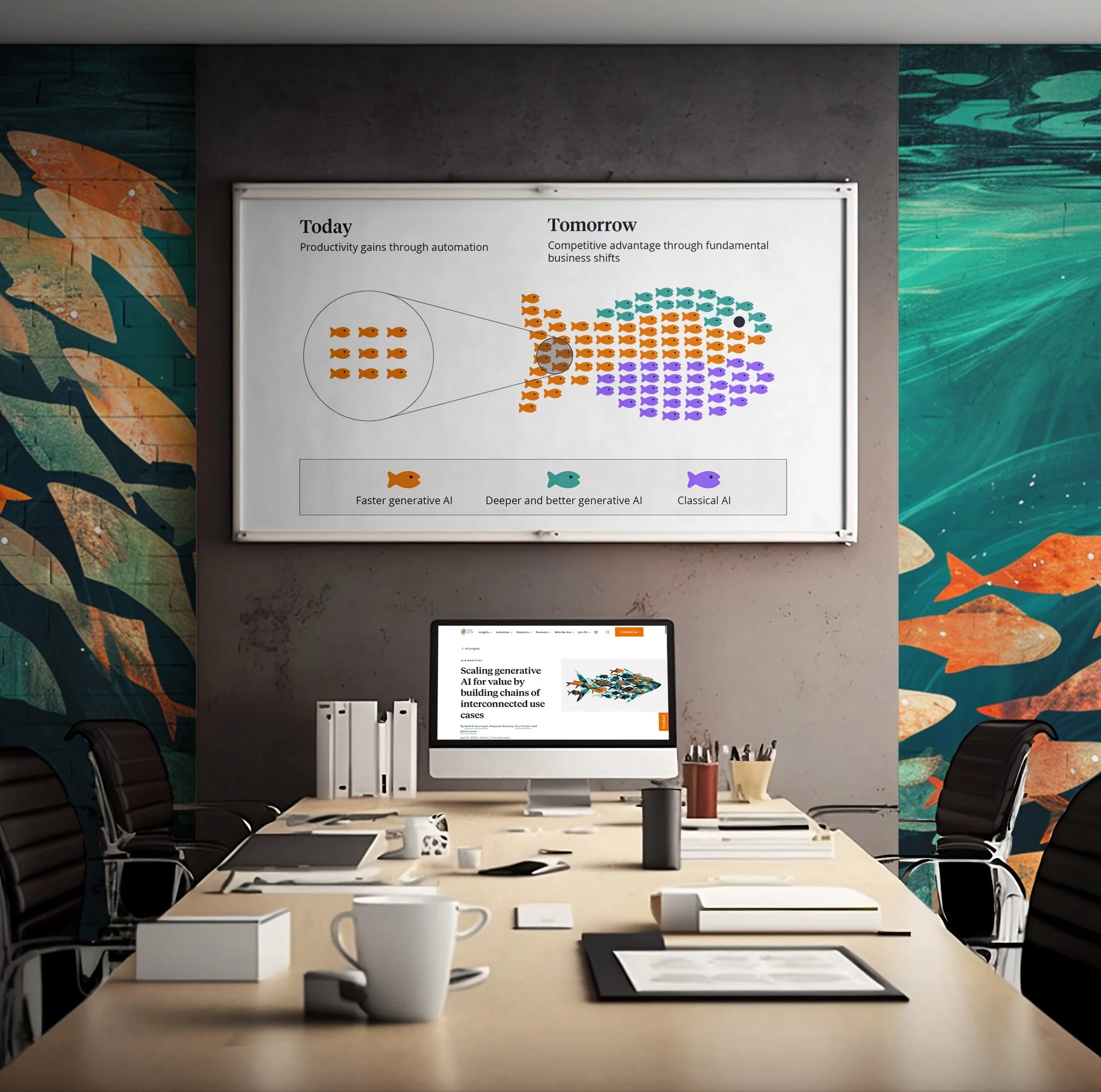  Integrating these AI-generated visuals into the online article enhanced engagement and comprehension, enriching the reader's experience. This innovative approach not only streamlined the design process but also showcased the potential of AI to augme