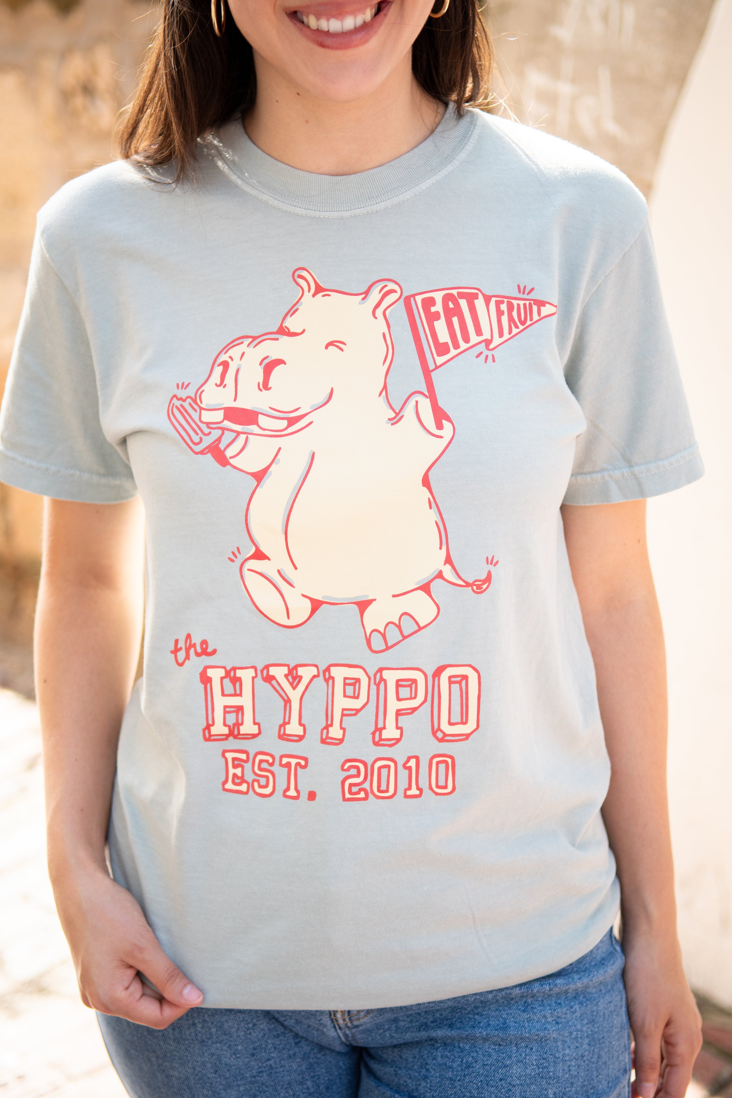 Mascot Tee in Seafoam