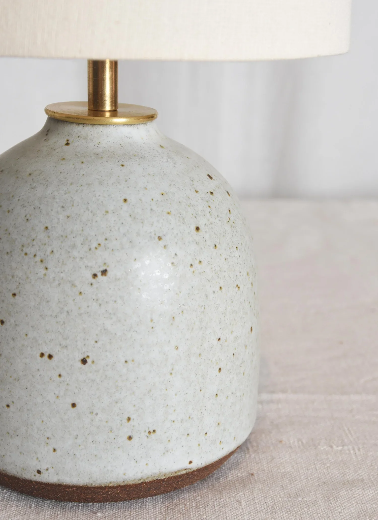 small+satin+white+iron+specked+dome+detail.webp