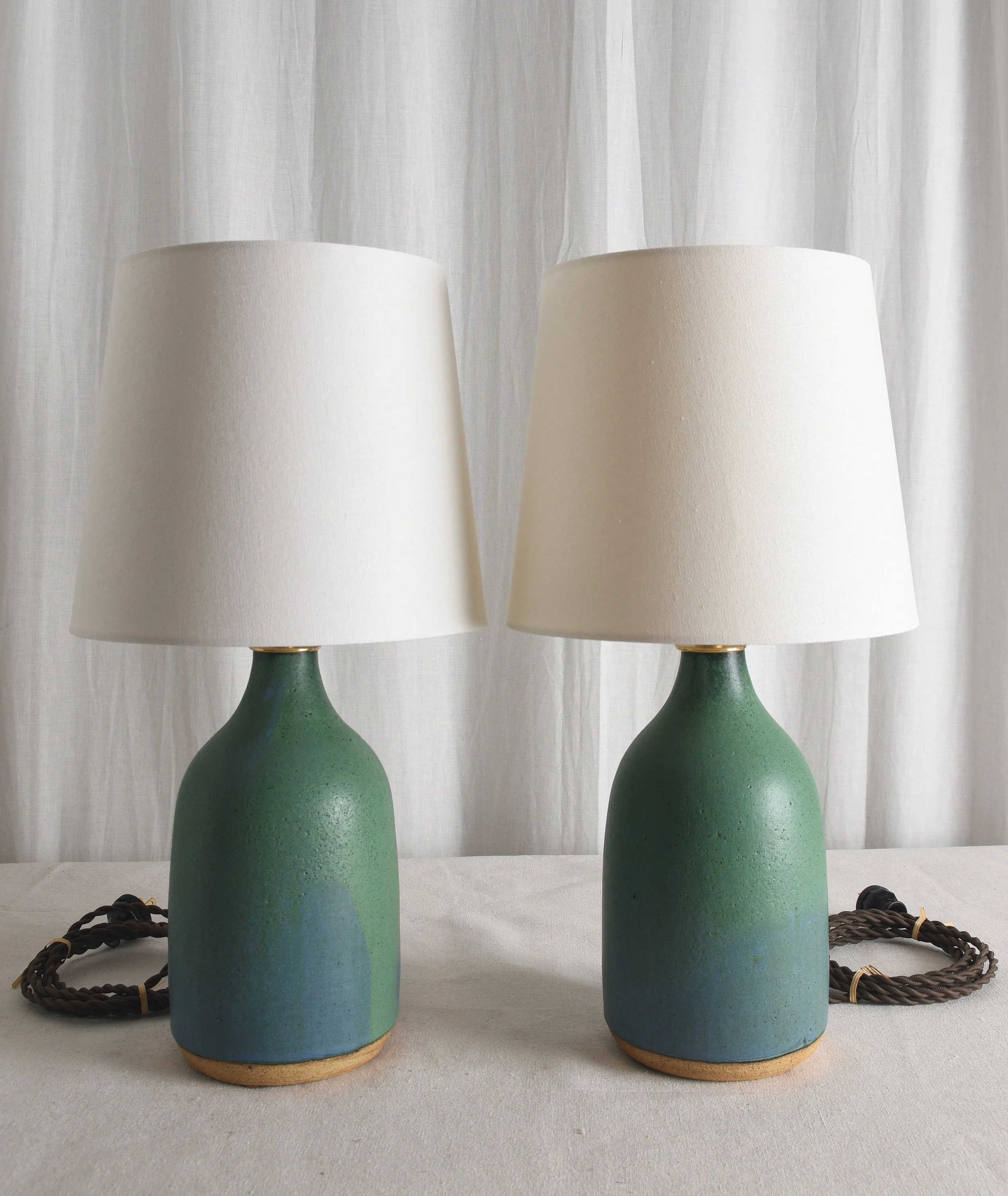 satin blue green bottle lamps drum.jpg