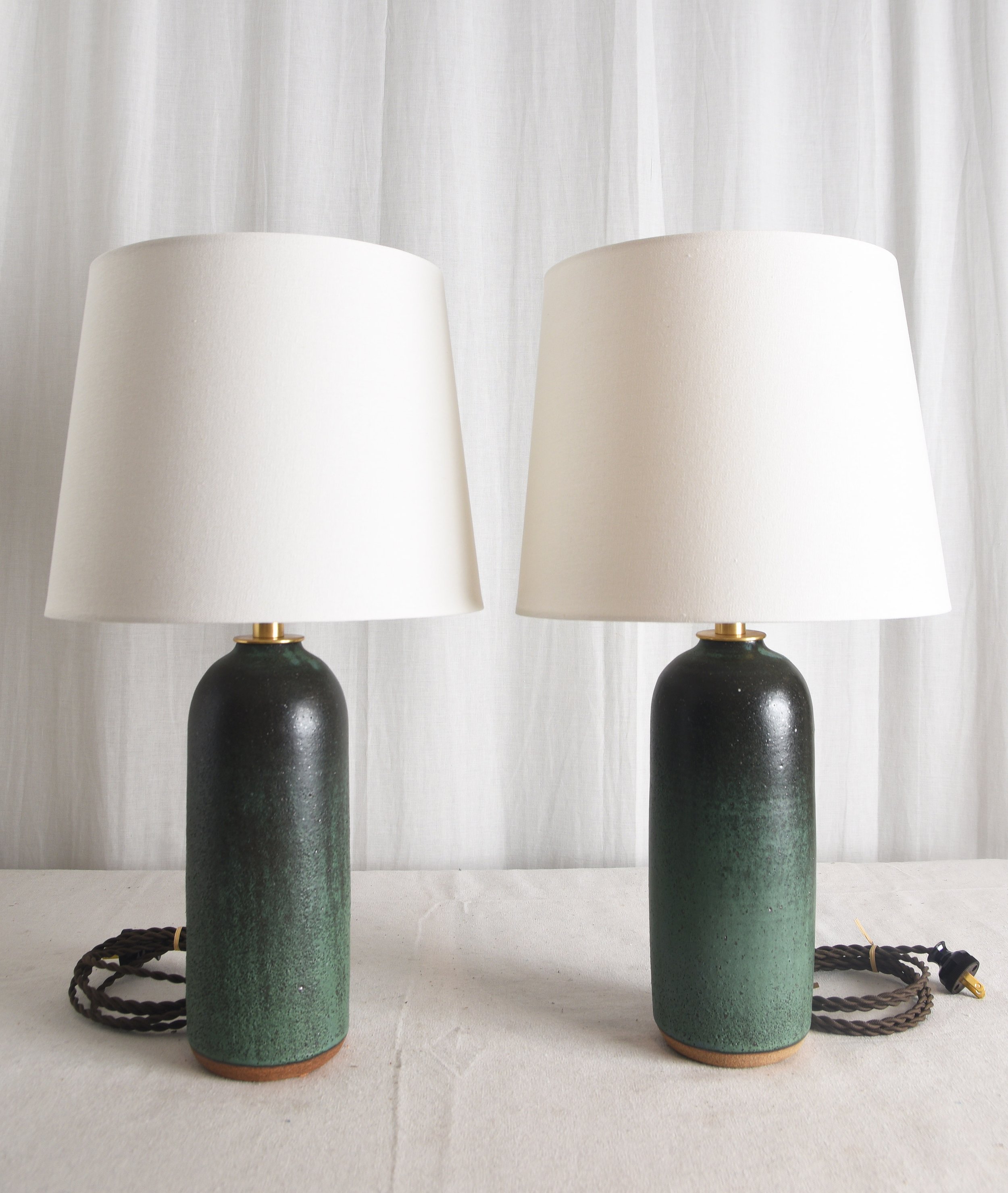 dark satin green dome lamps.jpg