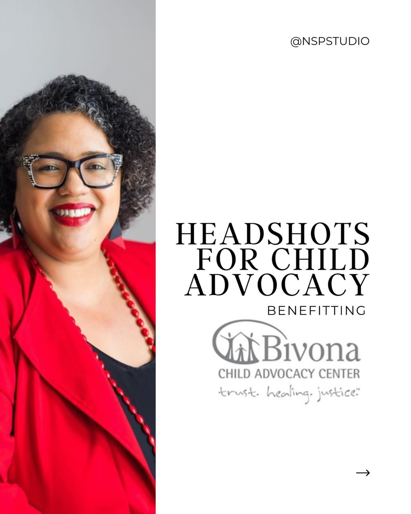 HEADSHOTS FOR CHILD ADVOCACY 🤍

Our beloved biannual portrait fundraising event is BACK and spots are already going quickly!! During the week of June 10th-18th, we are offering discounted professional headshots at our studio and $25 from each sessio