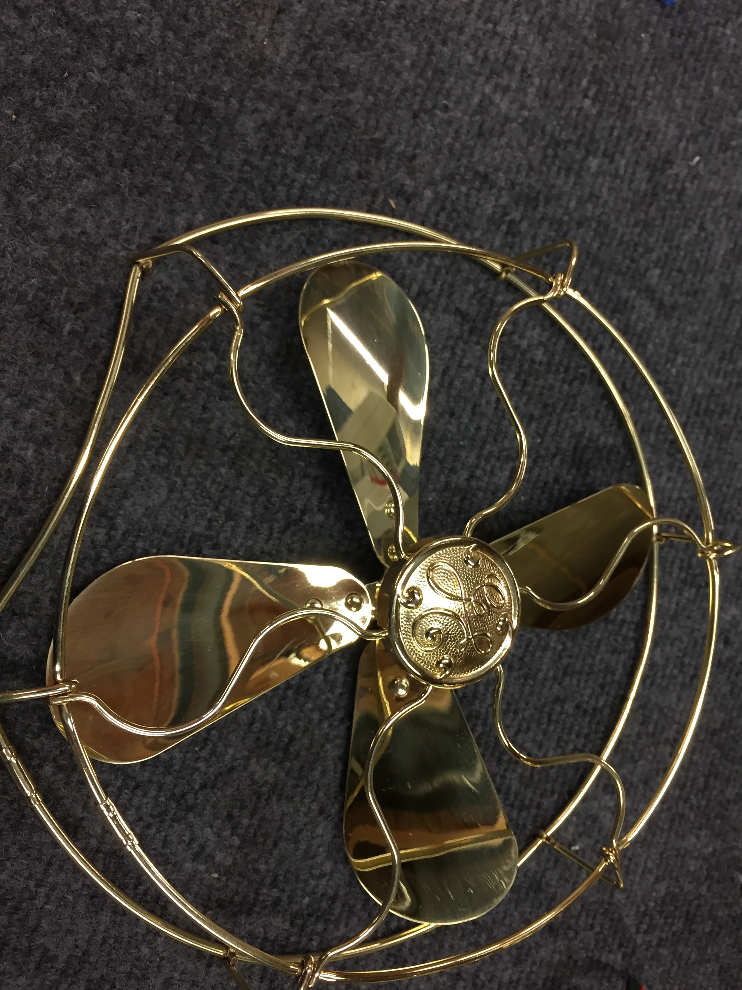 The GE All Brass — WHITE GLOVE FANS