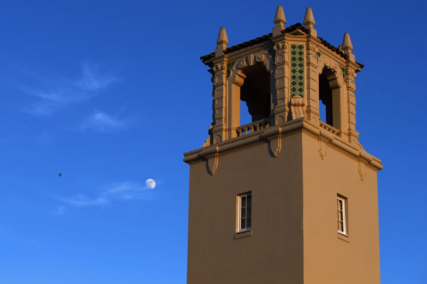 St V Tower and Moon.JPG