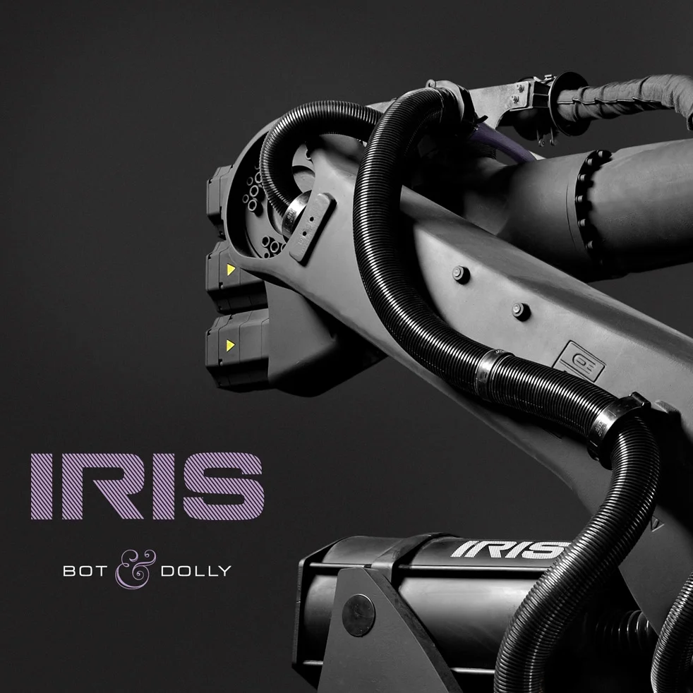  Image of Bot & Dolly’s IRIS Cinematic motion control system.  