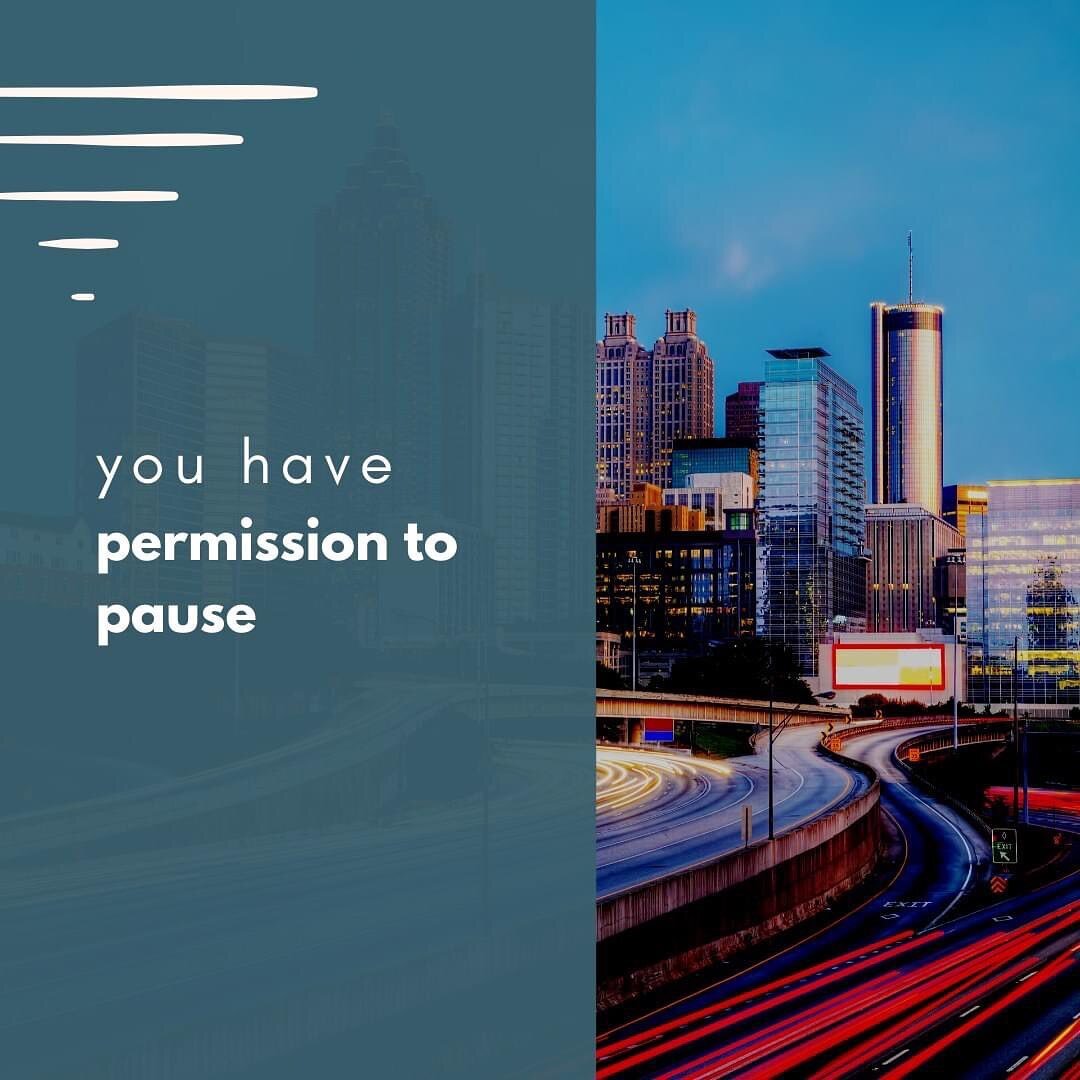 🏙 As life gets busy again, I want you to give yourself permission to pause. What will you leave behind and what are you going back to?

We need action, but it must come from a place of clarity.

Before taking action, take a moment to reflect. 

➡️ W