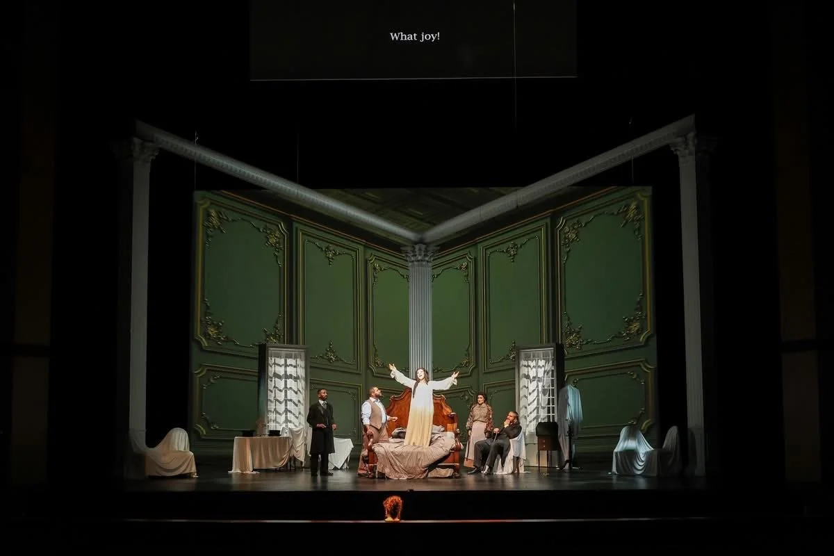 Act Three: Omari Tau, Edward Graves, Cecilia  López, Vanessa Martucci, Andrew Manea
Photo Credit: Barry Steele