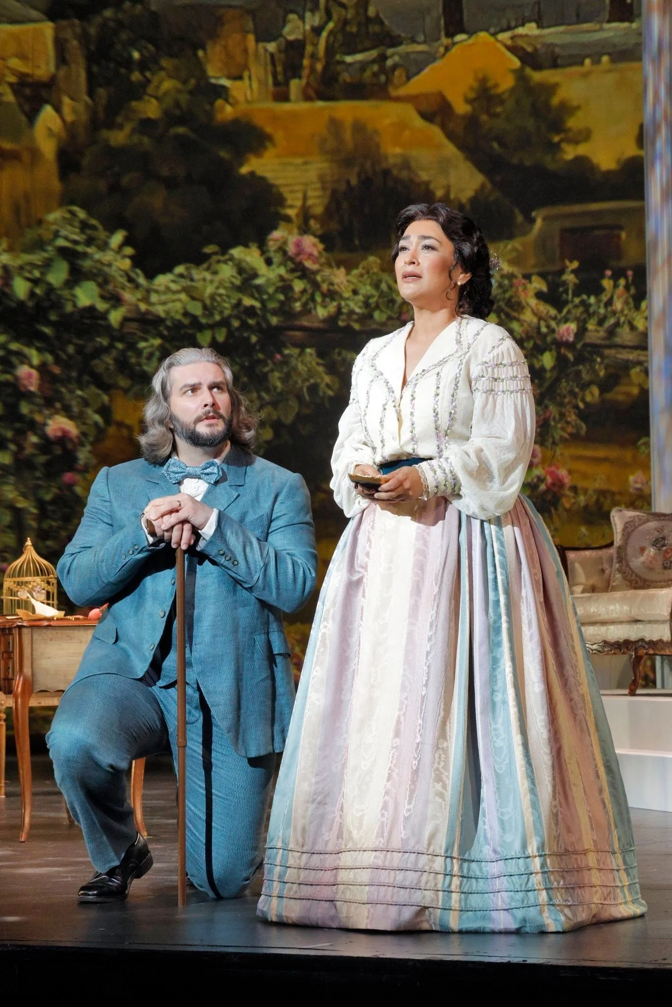 Act Two, Scene One: Andrew Manea, Cecilia López
Photo Credit: Cory Weaver