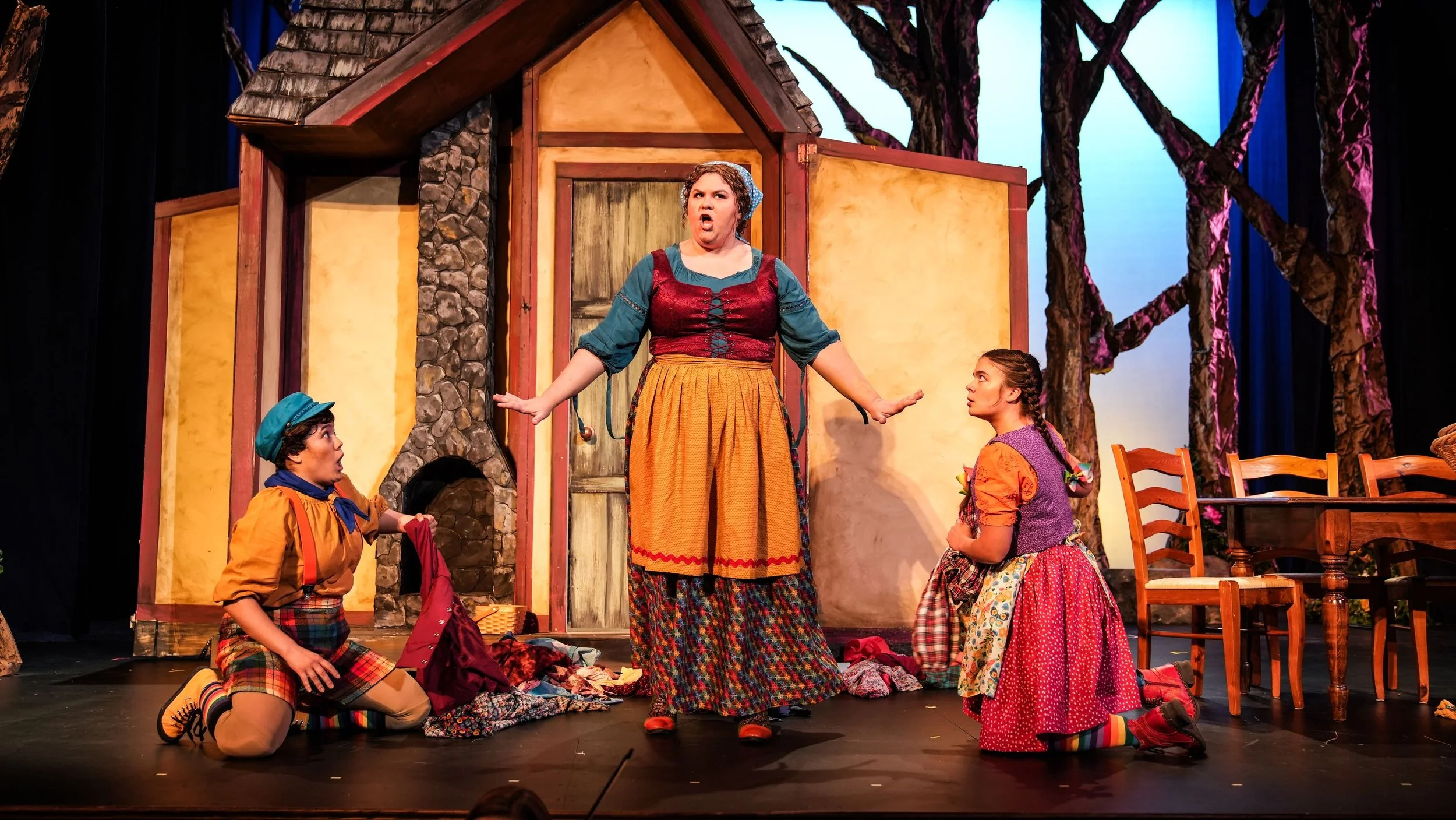 Act One (Kayla Nanto, Quinn Middleman, Emma Marhefka) Photo Credit: Nathan Norby