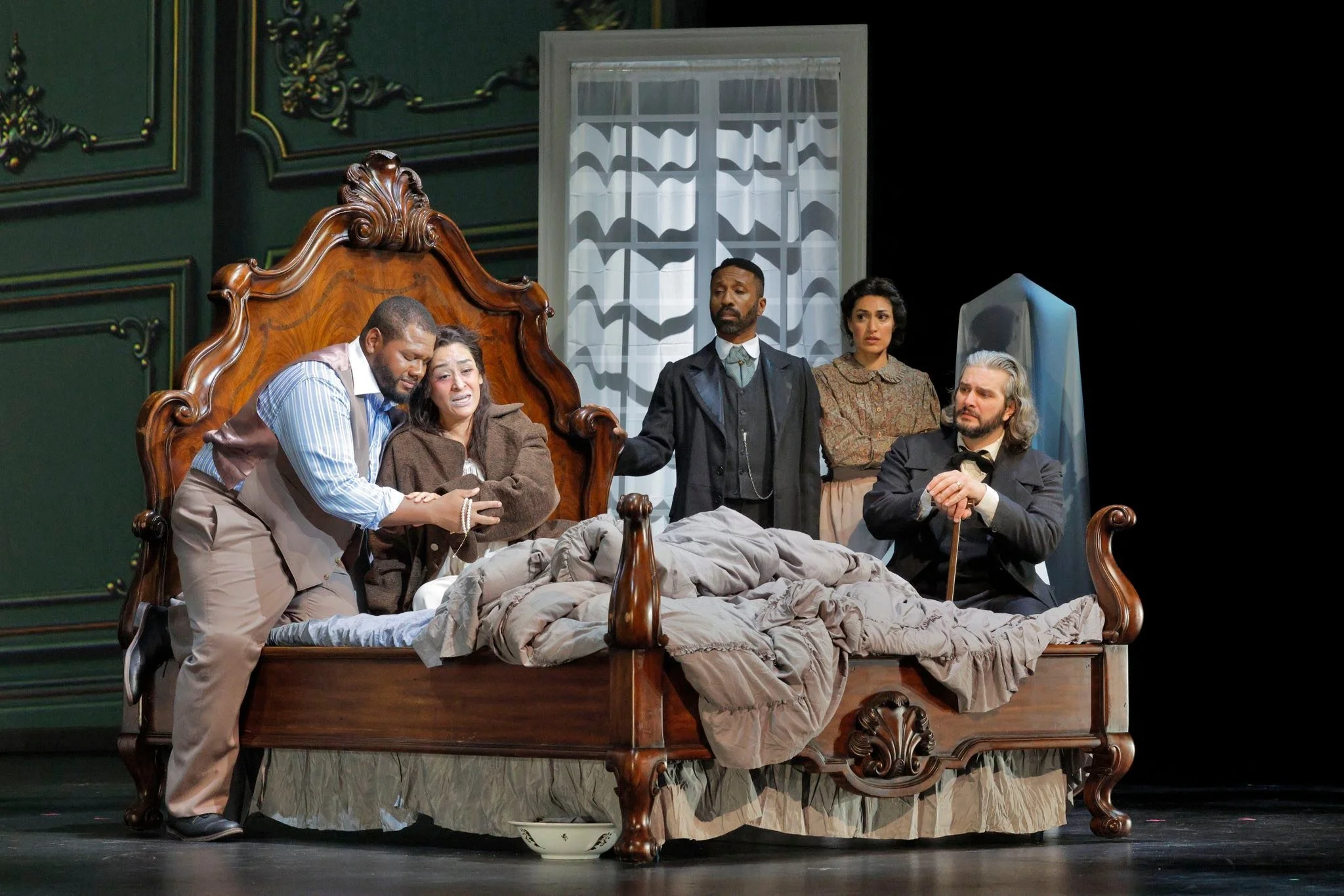 Act Three: Edward Graves, Cecilia López, Omari Tau, Vanessa Martucci, Andrew Manea
Photo Credit: Cory Weaver