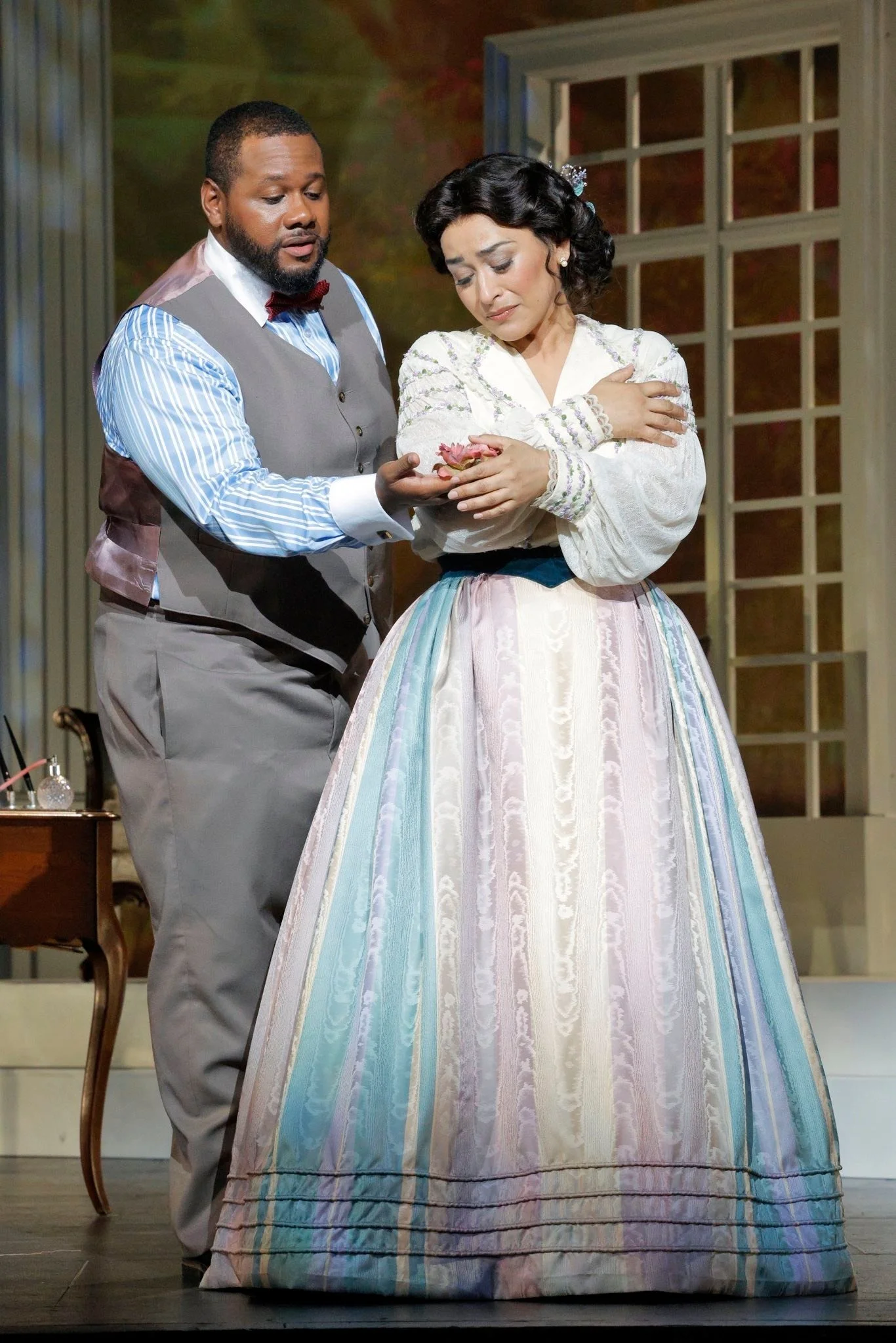 Act Two, Scene One: Edward Graves, Cecilia López
Photo Credit: Cory Weaver