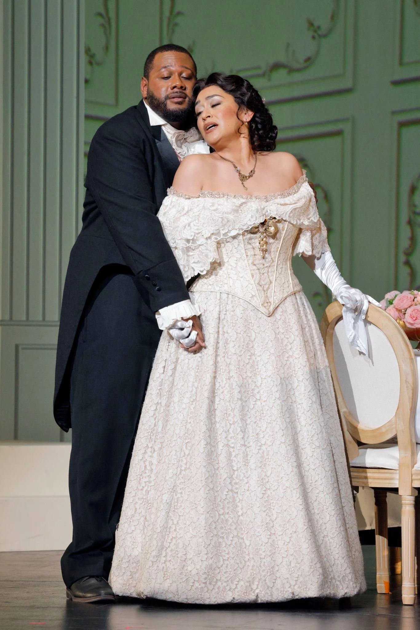 Act One Duet: Edward Graves, Cecilia López
Photo Credit: Cory Weaver