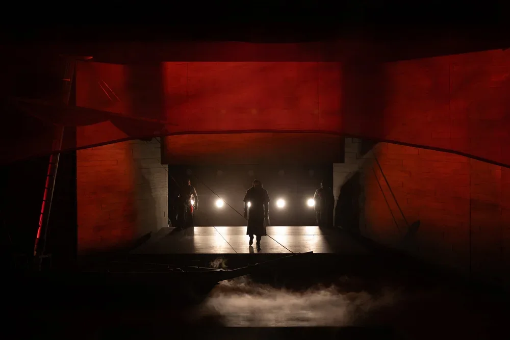 Dutchman Entrance (Ryan McKinny) Photo Credit: Steven Kemp