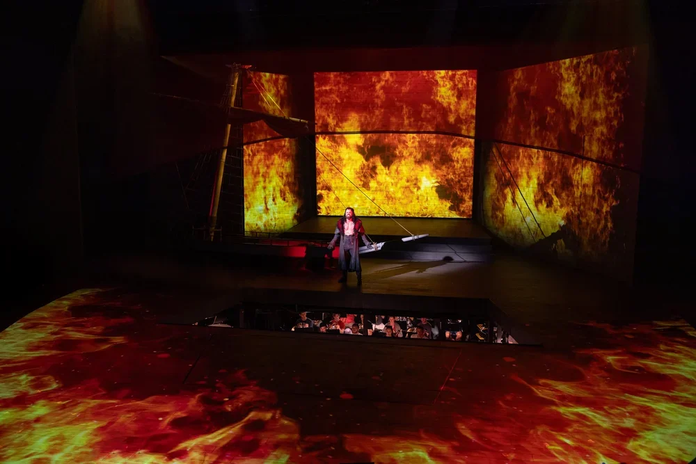 Dutchman Monologue (Ryan McKinny) Photo Credit: Steven Kemp