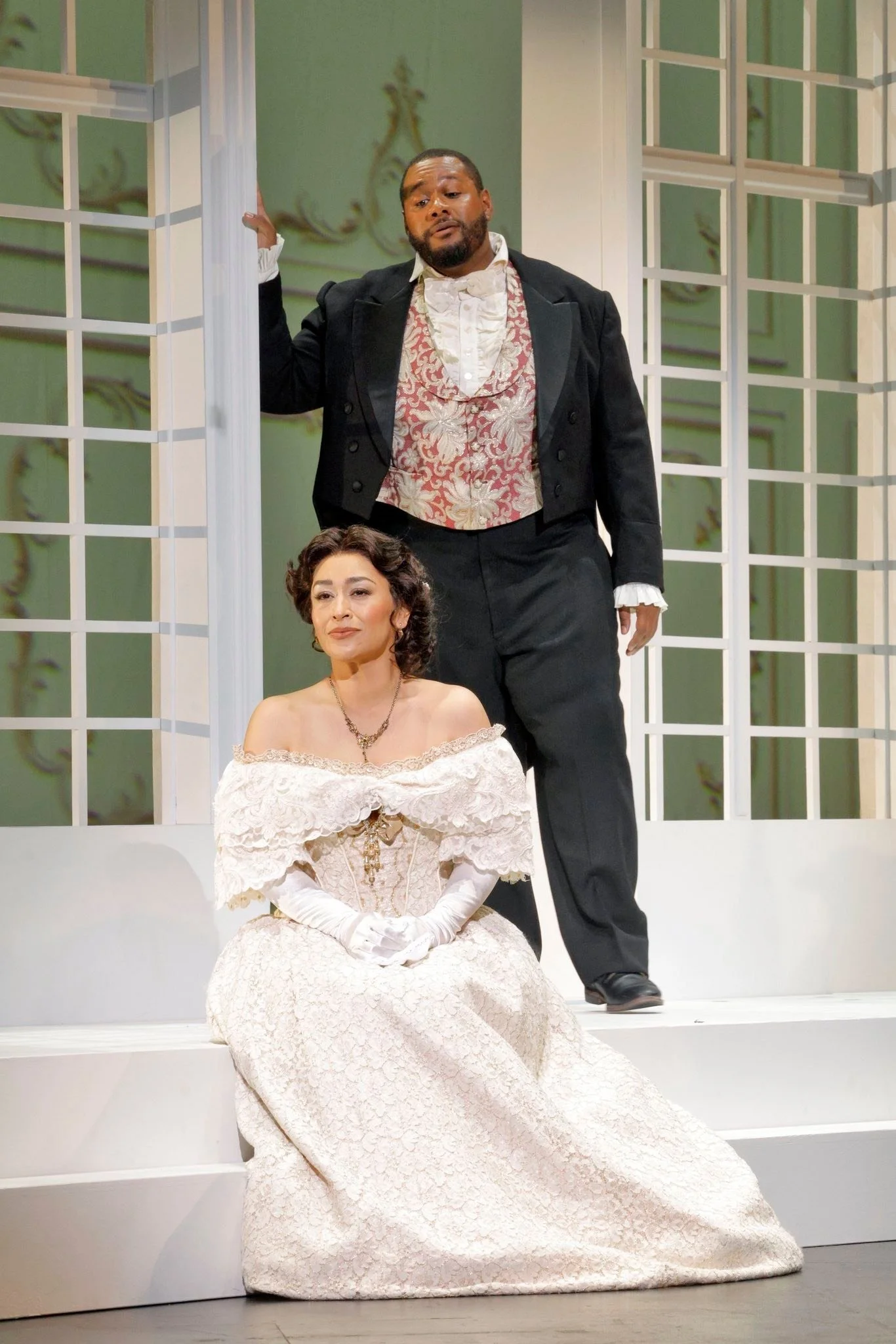 Act One Duet: Cecilia López, Edward Graves
Photo Credit: Cory Weaver