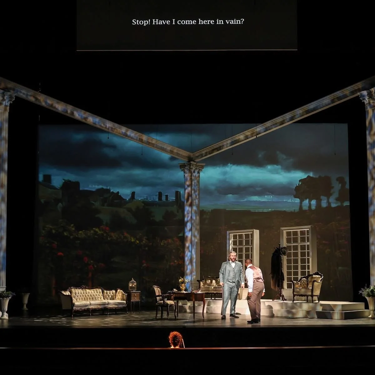 Act Two, Scene One: Andrew Manea, Edward Graves
Photo Credit: Barry Steele