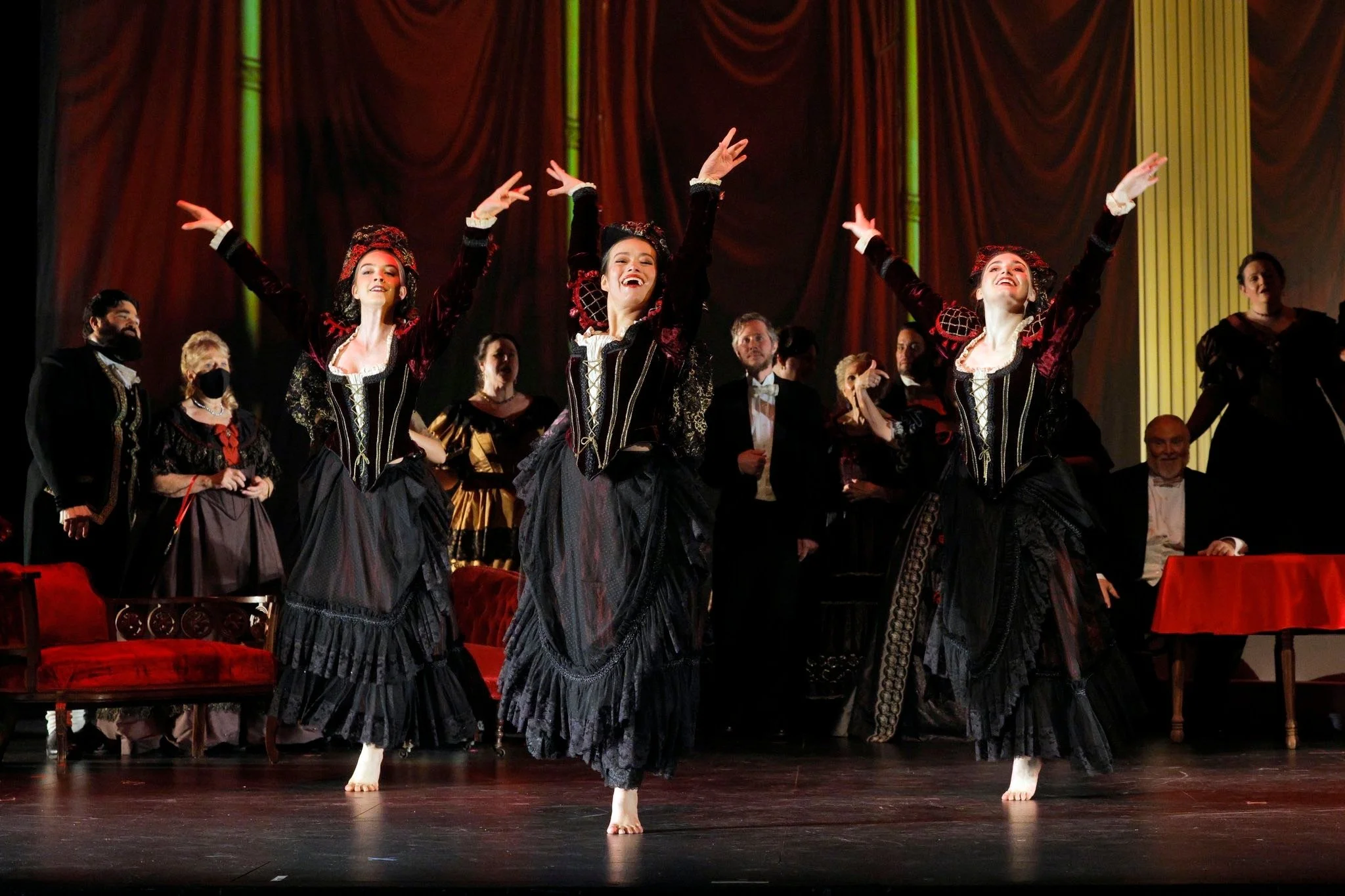 Act Two, Scene Two: Dancers
Photo Credit: Cory Weaver