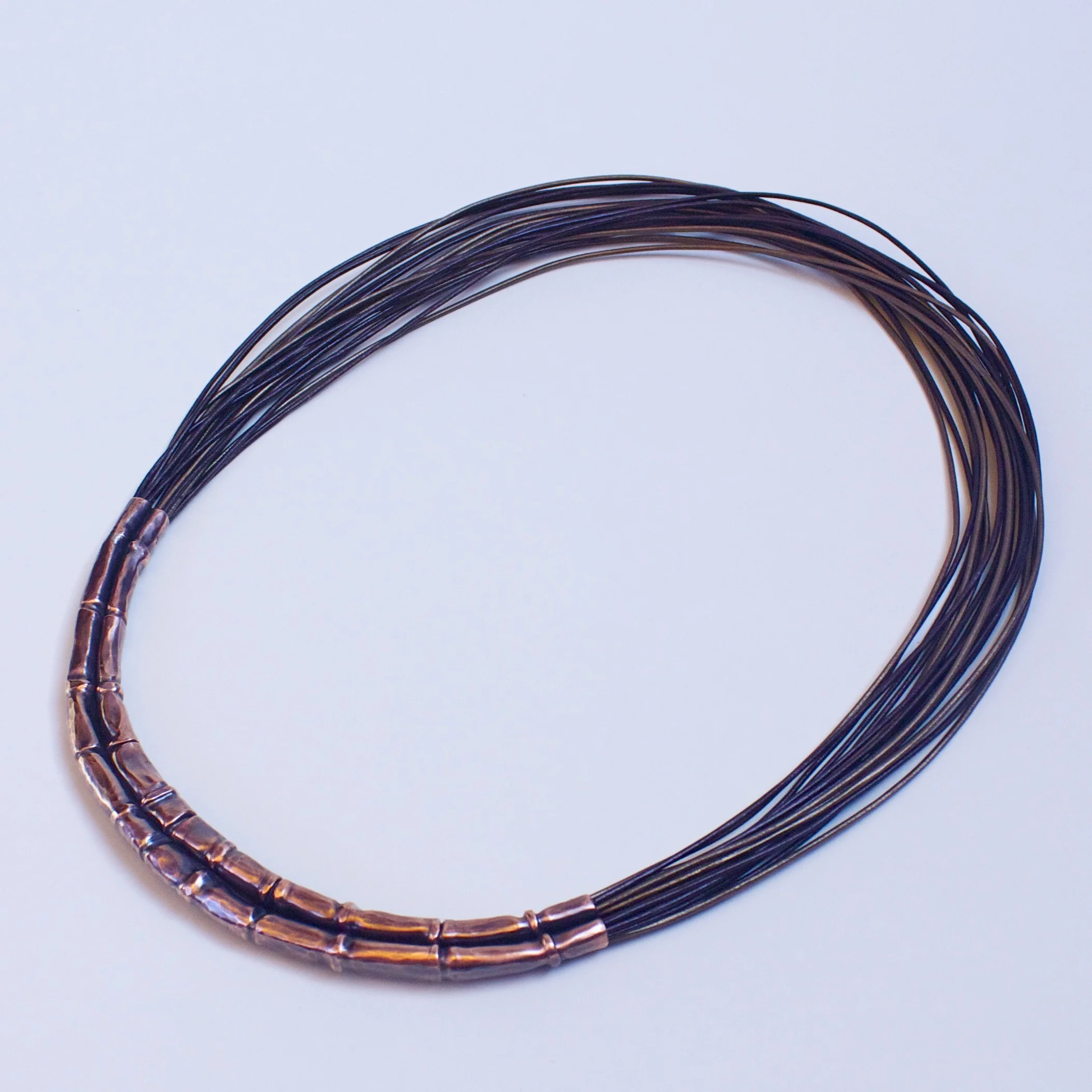 One Folded Form, Necklace, 2014