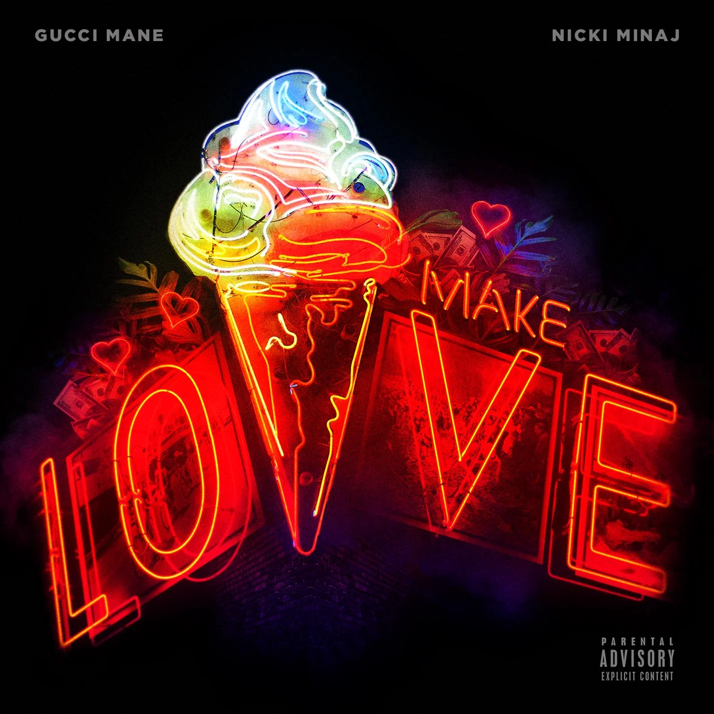 Gucci Mane and Nicki Minaj - Make Love single art