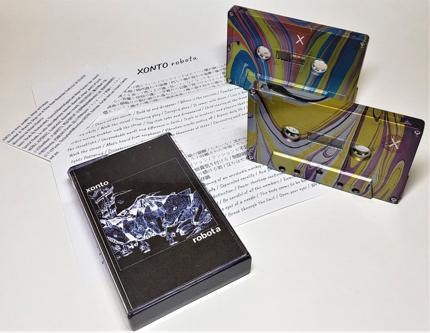 Xonto Robot A Cassette Zegema Beach Records