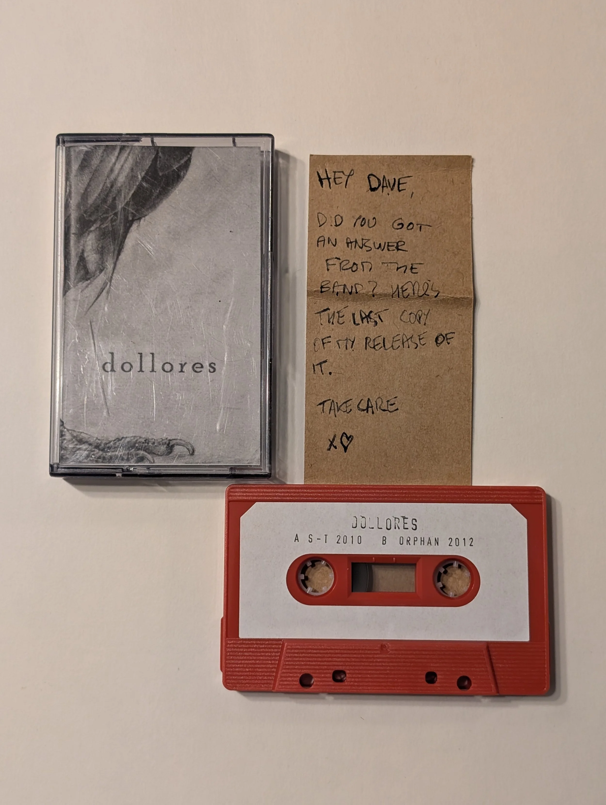 DOLLORES - 2010-2012 (tape)