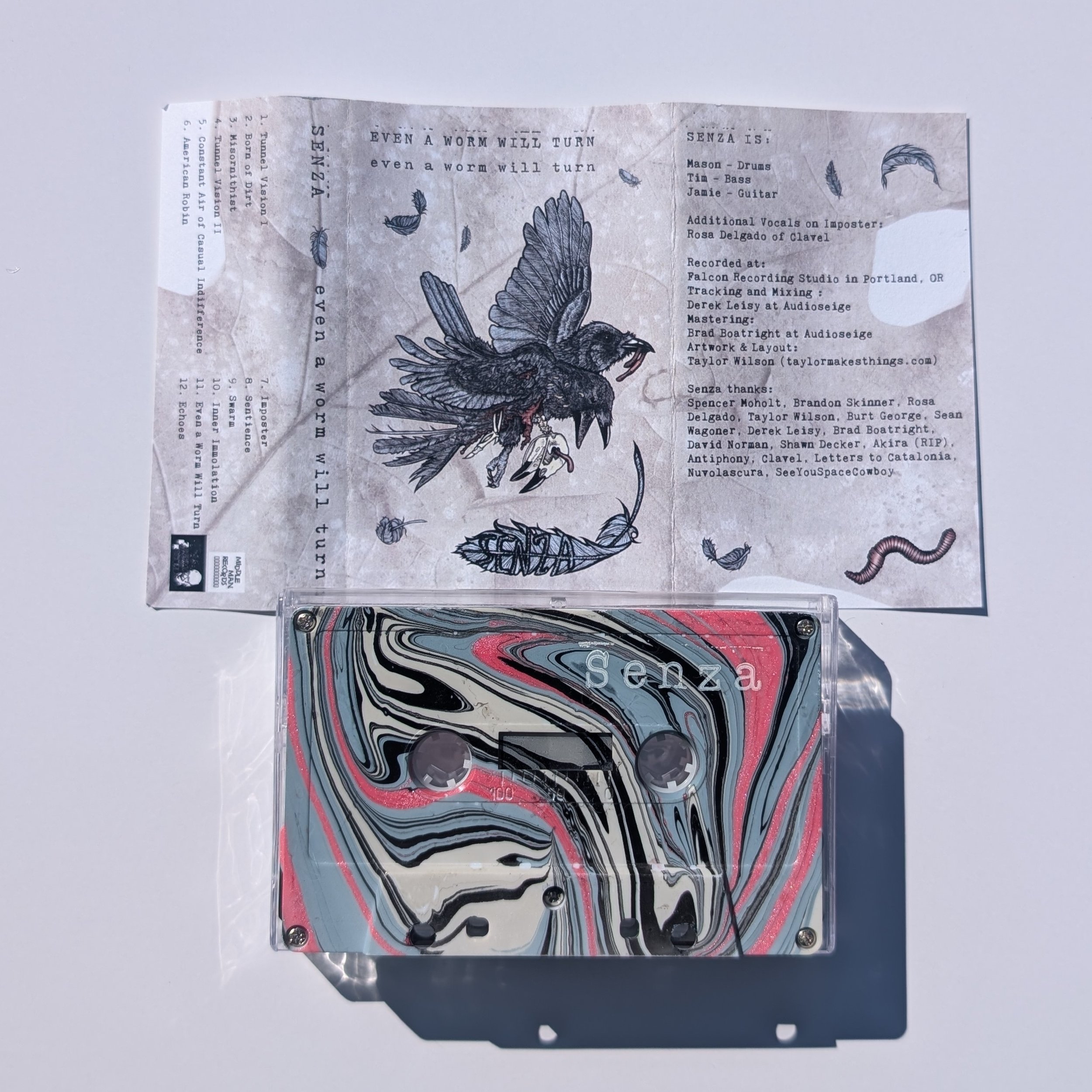 SENZA - Even A Worm Will Turn (tape/12
