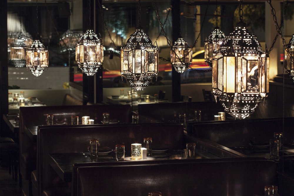 Restaurant dining room, Orange County restaurant photographer
