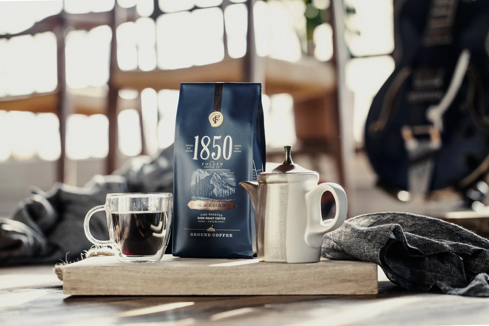 Folgers Coffee - Lifestyle photographer - Los Angeles - Studio photo shoot