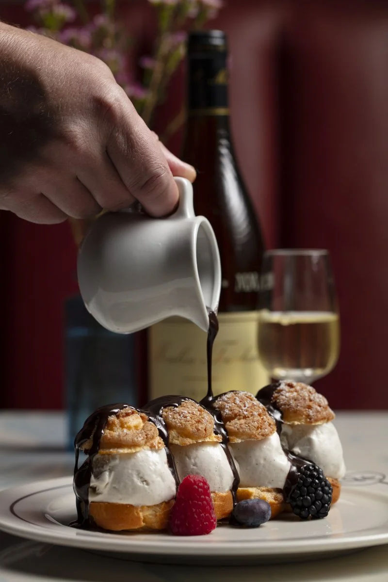 Chocolate dessert - San Diego food and lifestyle photographer 