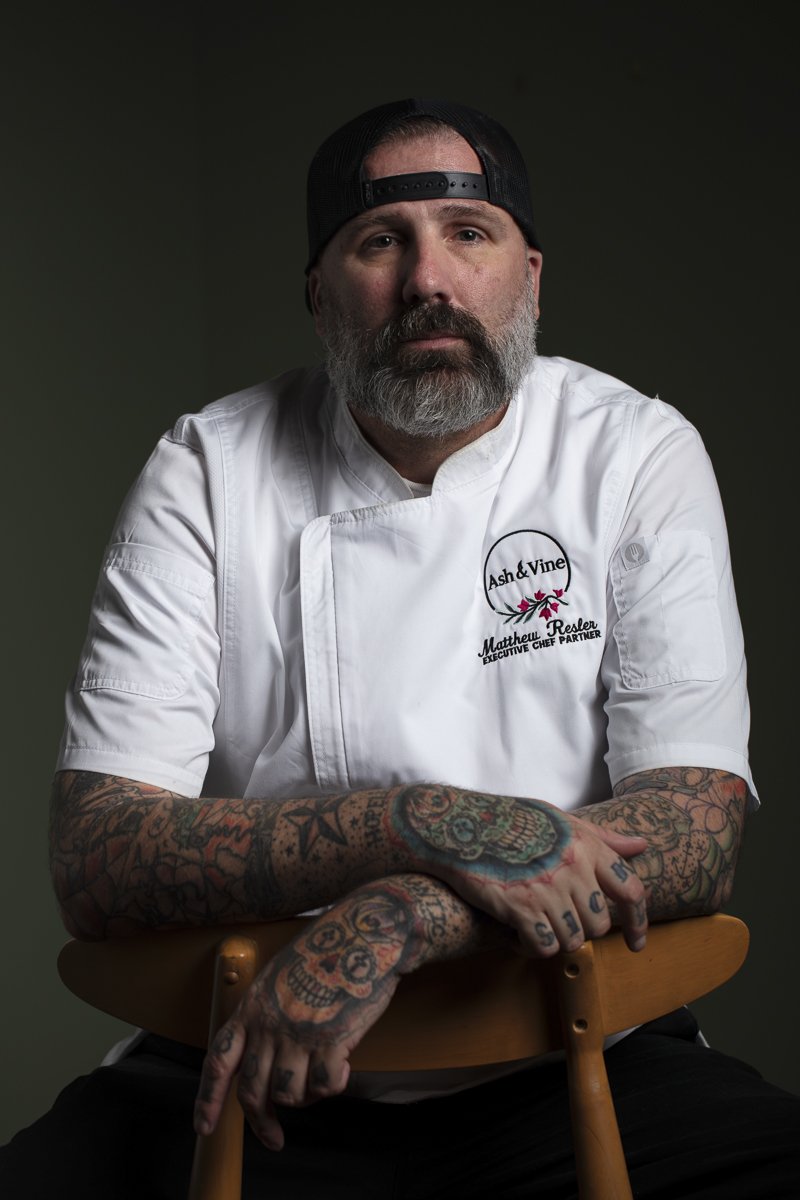 Chef portrait - Palm Springs restaurant photographer 