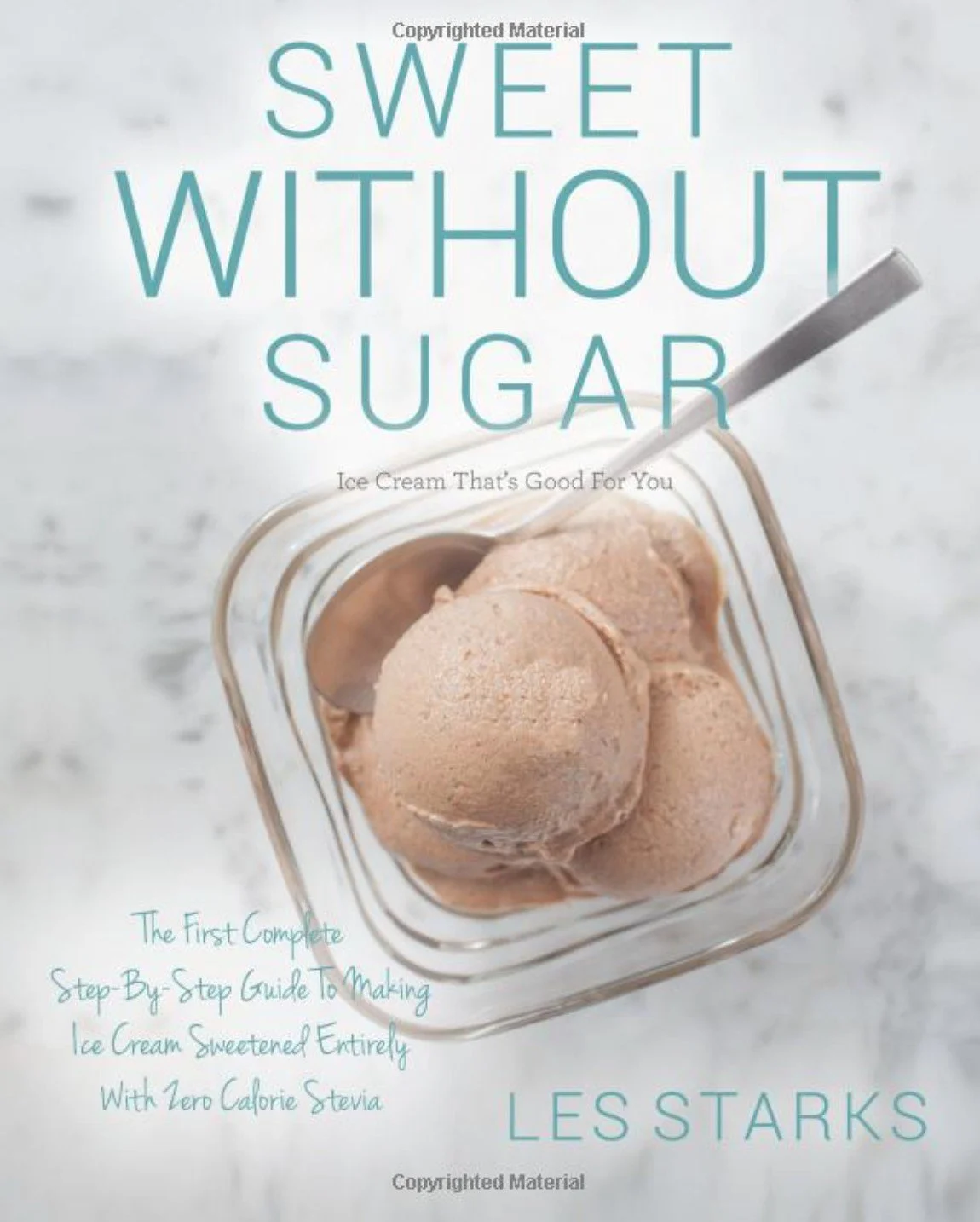Sweet Without Sugar cookbook cover - cookbook cover photography