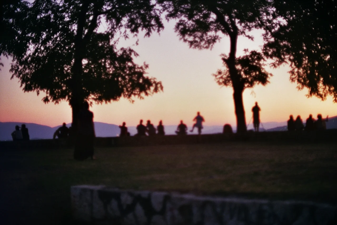 The last sunset of Ramadan in Sarajevo