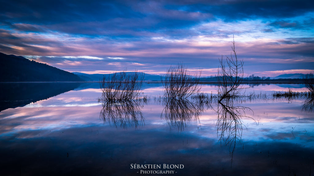 The biggest intermittent lake of Slovenia, Lake Cerknica. It is the largest lake in Slovenia during winter and completely dry every summer.