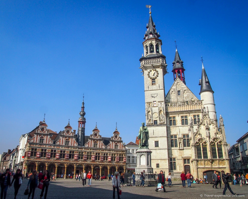Aalst's gorgeous belfry is a UNESCO World Heritage Site.