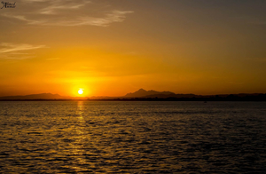 Sunset In Hammamet Tunisia by Ahmed Ammar