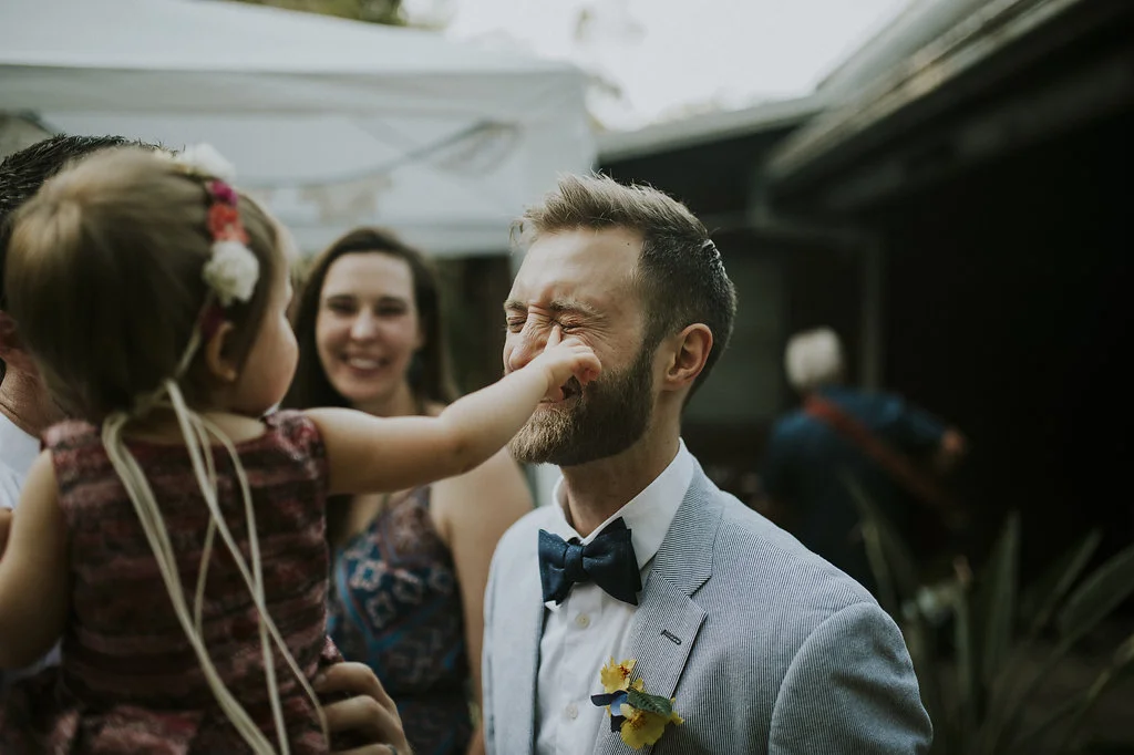 "I think you've got something in your eye!"