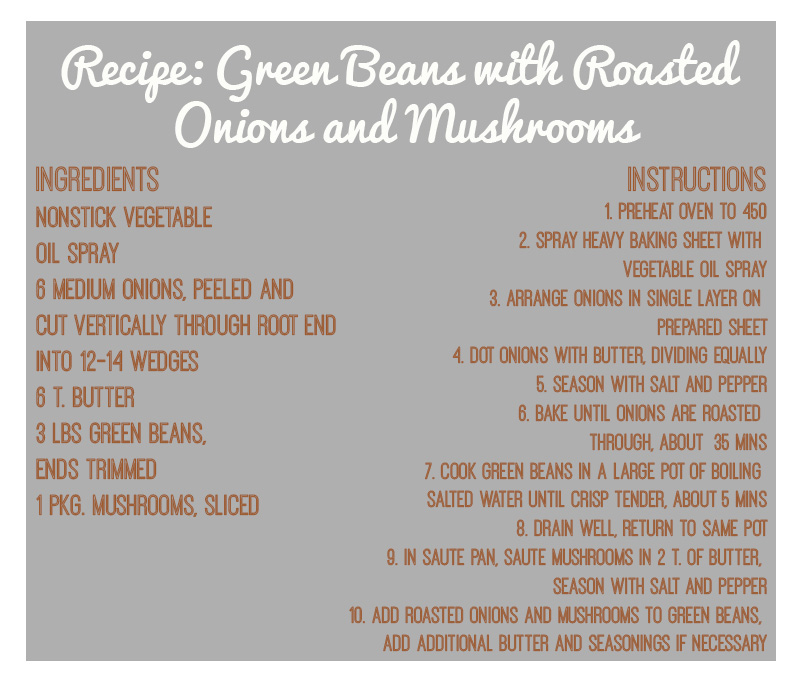 green bean recipes for thanksgiving