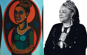faith ringgold, self portrait, 1965