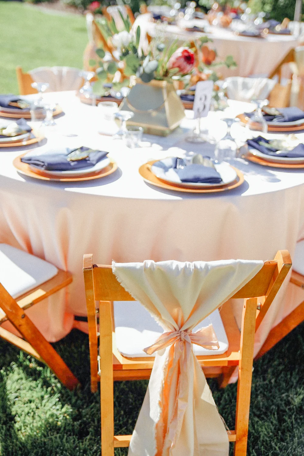 heather's blushingly romantic wedding / designed by bobette — Reality