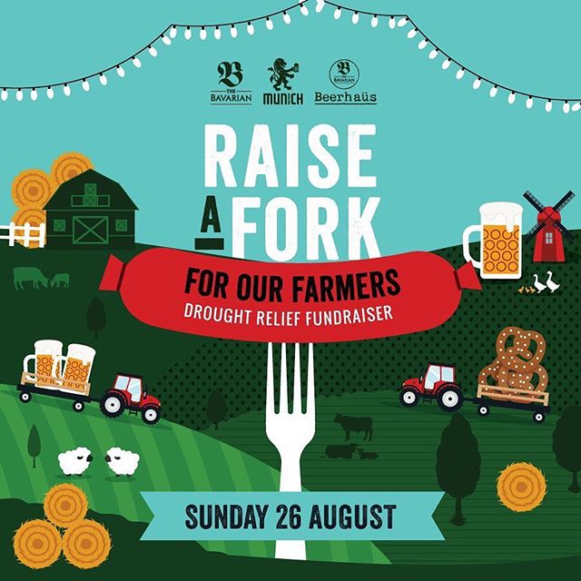 All profit made today will be donated to drought-stricken farmers ❤️ Their produce goes from paddock-to-plate, so let’s use our plates to give back to their paddocks. Call our National Reservations Team on (02) 9259 5600 to book a table, and let’s see how much we can raise today!
.
#germanfood #drought #fundraiser #charity #australiandrought #droughtrelief #aussiehelpers #oktoberfest #oktoberfest2018 #pork #porkknuckle #sausages #beer #bier #bavaria #thebavarian #bavarian #munich #dirndl #lederhosen #oktoberfestinthegardens #pretzel #germanpretzel #germany