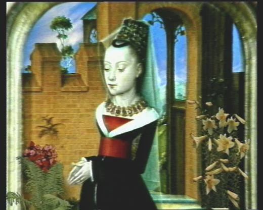 Luminous Portrait, 1990, video 1min for BBC 1, also shown ZDF, Germany