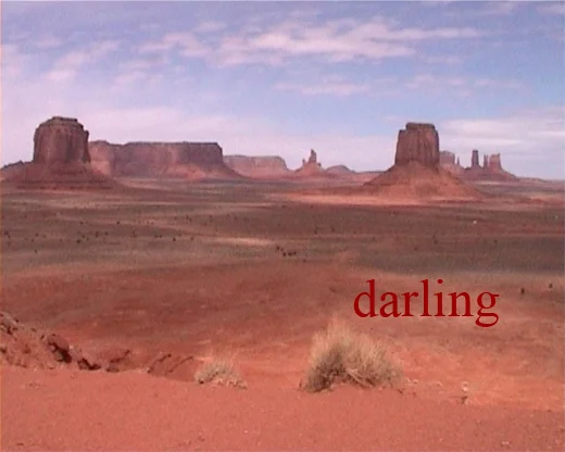 Monument Valley Lost, 2000, video 3min loop