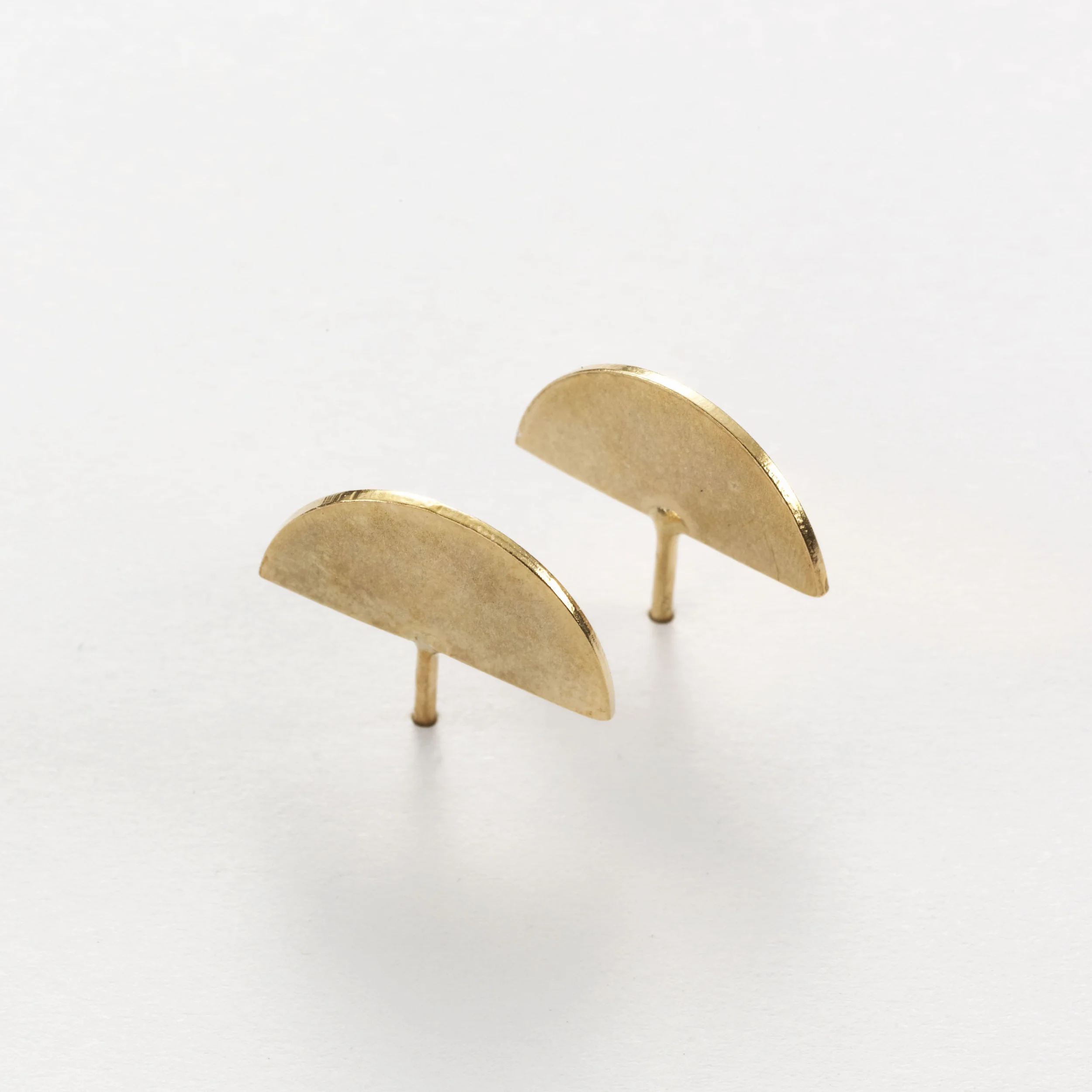 3D Half Dot Ear Studs