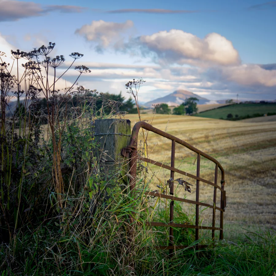 Ben Ledi from the Carse of Stirling