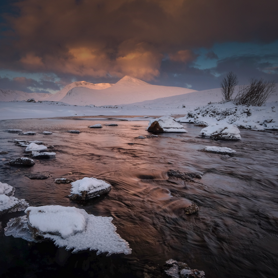 Rannoch Moor winter light