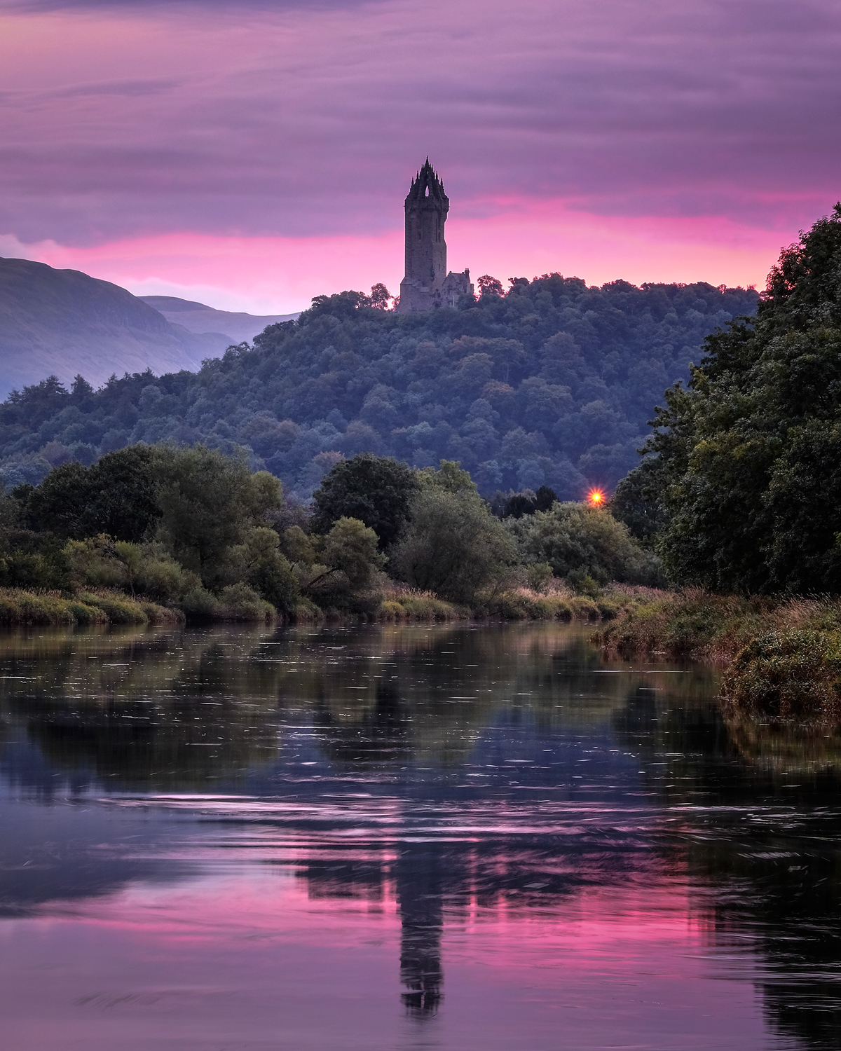 River Forth and Wallace Monument