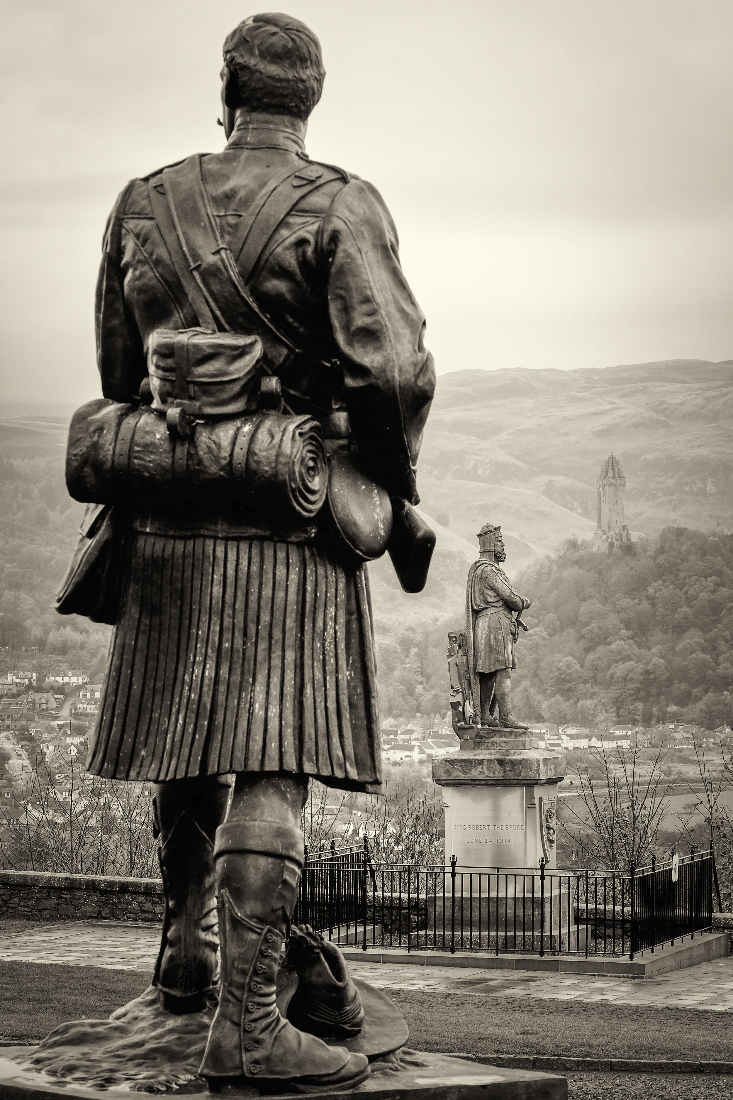 Monument View, Stirling Castle