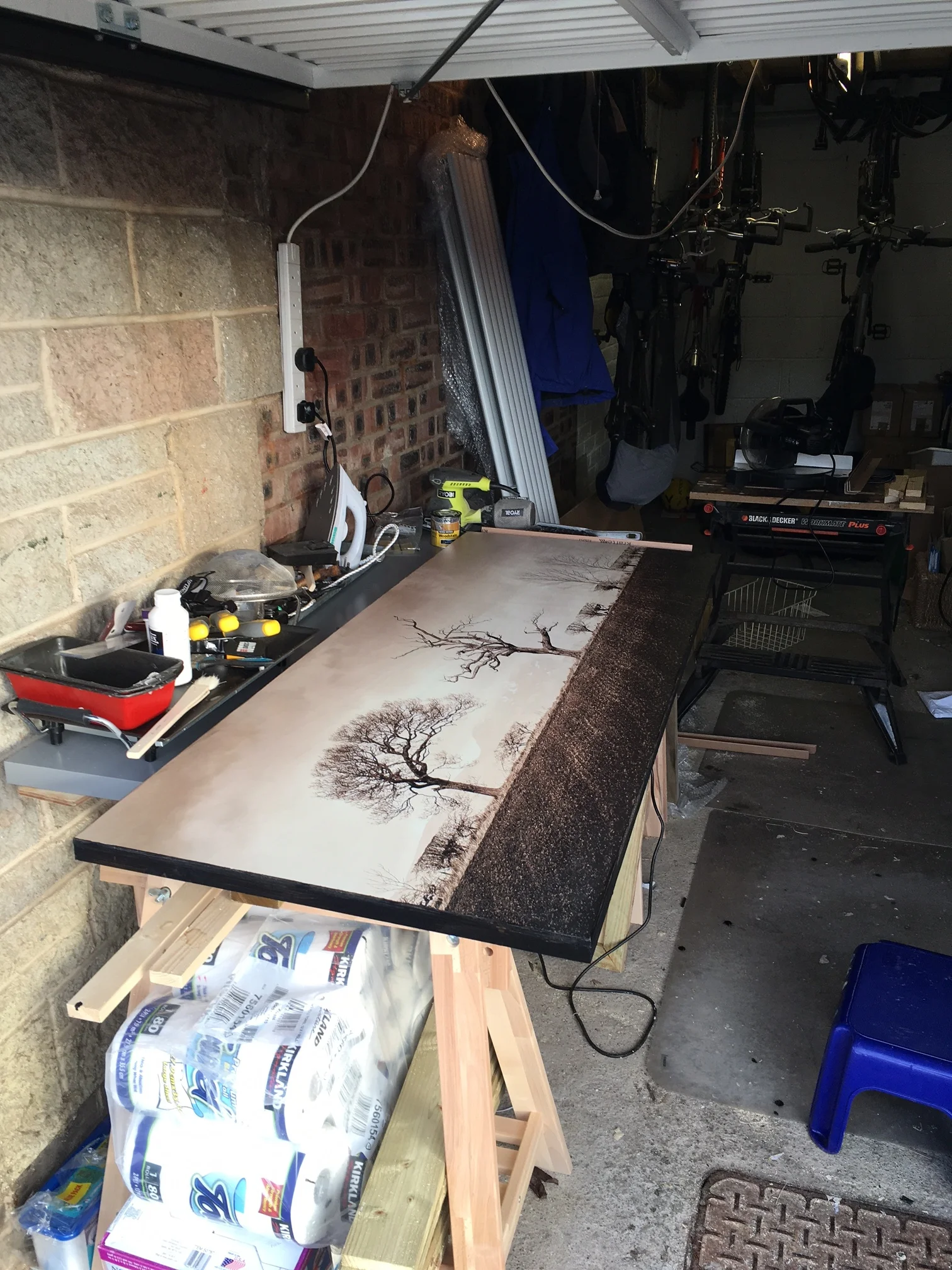 Piece with Ebony Stain applied...